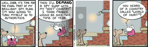 DeFlocked on Saturday January 22, 2011 Comic Strip