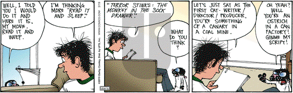 Get Fuzzy on Friday March 19, 2010 Comic Strip