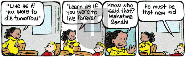 JumpStart on Wednesday October 24, 2012 Comic Strip