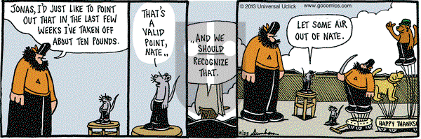 Overboard on Monday November 25, 2013 Comic Strip