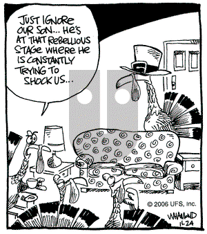 Reality Check on Friday November 24, 2006 Comic Strip