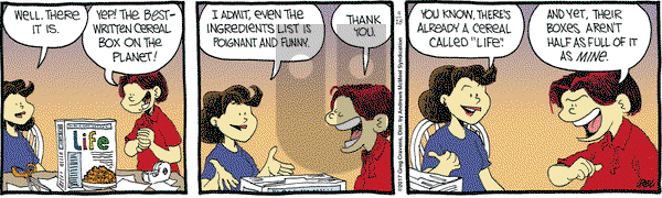 The Buckets on Tuesday April 18, 2017 Comic Strip