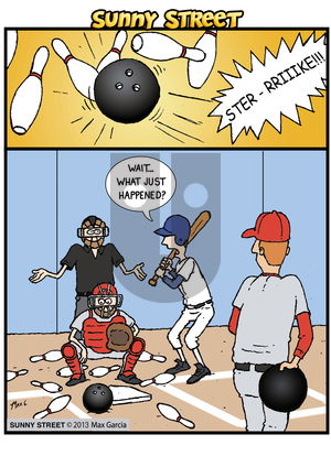 Sunny Street on Wednesday April 16, 2014 Comic Strip