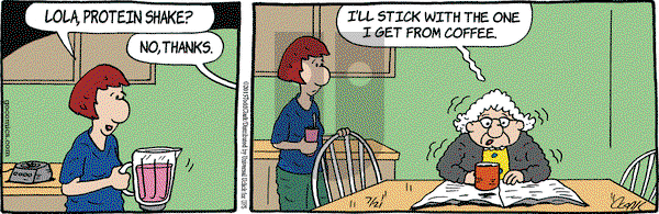 Lola on Tuesday July 21, 2015 Comic Strip