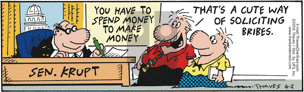 Frank and Ernest on Wednesday June 2, 2010 Comic Strip