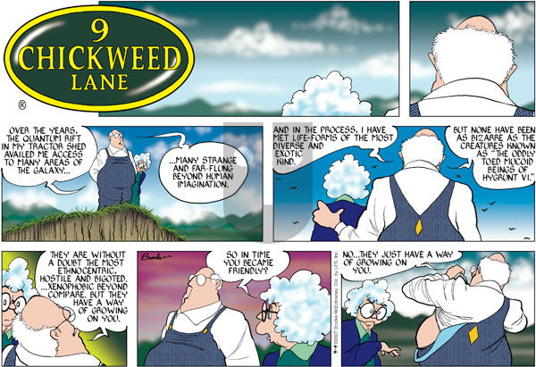 9 Chickweed Lane on Sunday September 9, 2007 Comic Strip
