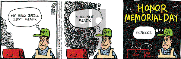 La Cucaracha on Monday May 29, 2017 Comic Strip