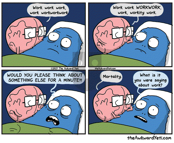 The Awkward Yeti on Wednesday November 15, 2017 Comic Strip