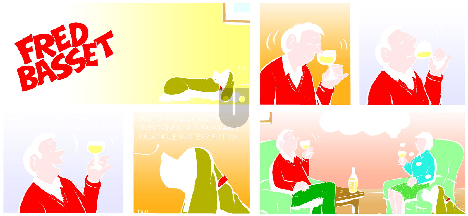 Fred Basset on Sunday March 2, 2014 Comic Strip