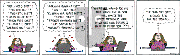 Cathy Classics - Thursday February 19, 2009 Comic Strip