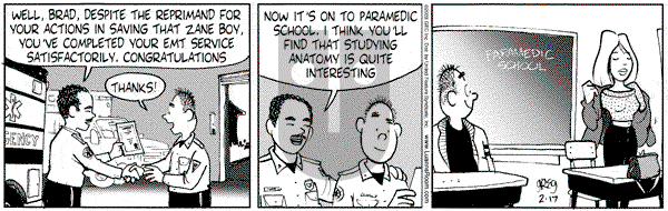 Luann on Monday February 17, 2003 Comic Strip