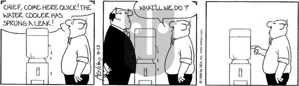 The Born Loser - Monday September 13, 1999 Comic Strip
