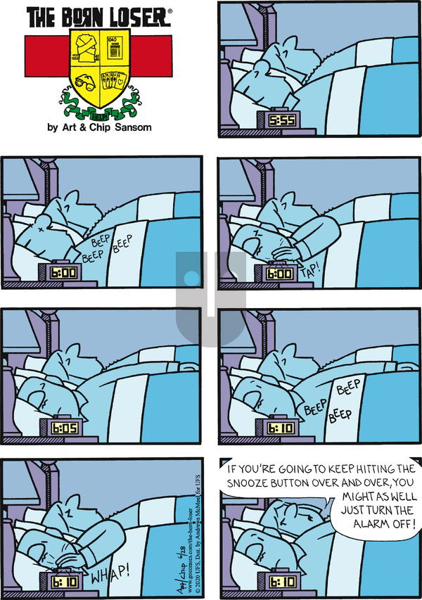 The Born Loser on Sunday June 28, 2020 Comic Strip