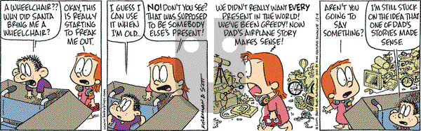 Baby Blues on Saturday December 9, 2006 Comic Strip