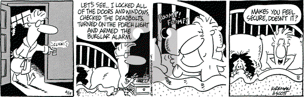 Baby Blues on Thursday April 19, 1990 Comic Strip