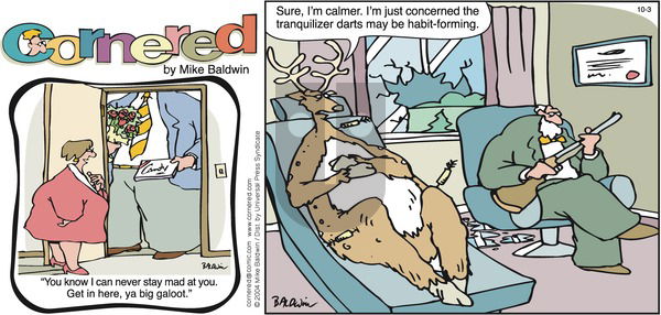 Cornered on Sunday October 3, 2004 Comic Strip