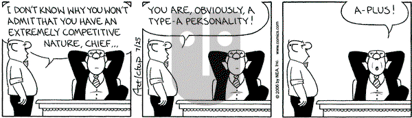 The Born Loser on Tuesday July 25, 2006 Comic Strip