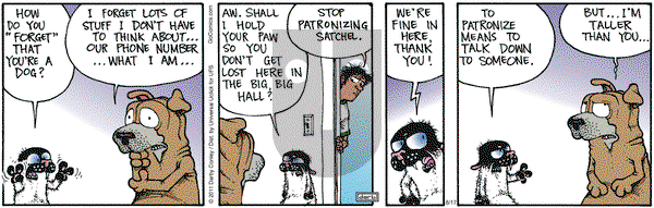 Get Fuzzy on Saturday August 17, 2013 Comic Strip