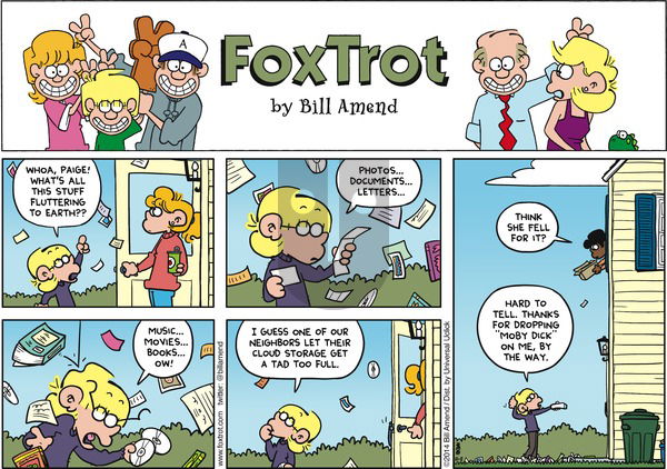 FoxTrot on Sunday October 5, 2014 Comic Strip