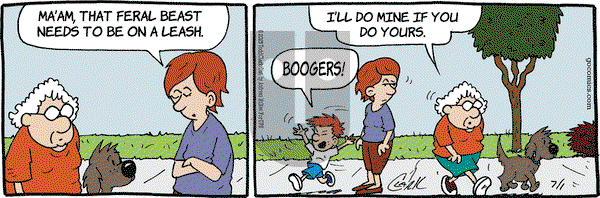 Lola on Tuesday July 1, 2025 Comic Strip