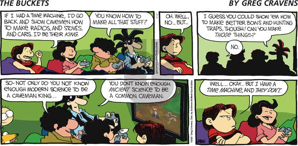 The Buckets on Sunday June 6, 2021 Comic Strip