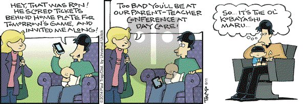 Thatababy on Wednesday June 11, 2014 Comic Strip