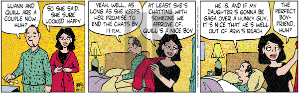 Luann on Thursday December 6, 2012 Comic Strip