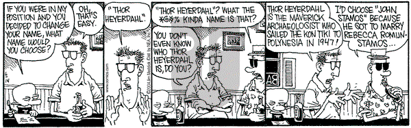 Monty on Monday June 14, 2004 Comic Strip