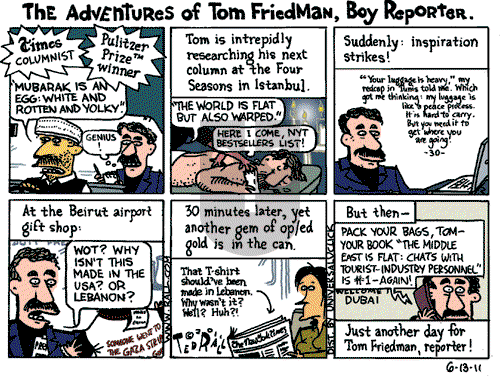 Ted Rall on Monday June 13, 2011 Comic Strip