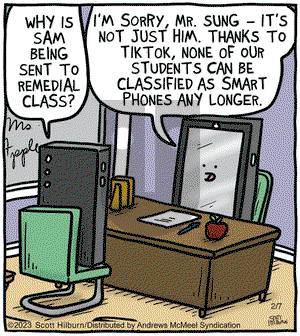 The Argyle Sweater - Tuesday February 7, 2023 Comic Strip