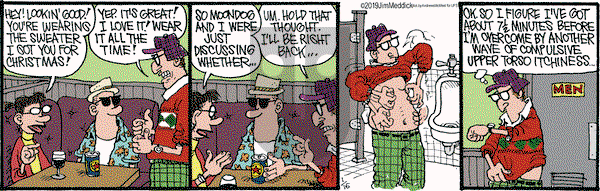 Monty on Wednesday January 16, 2019 Comic Strip