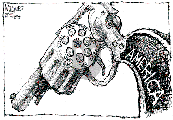 Matt Davies on Wednesday June 11, 2014 Comic Strip