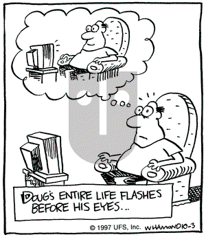 Reality Check on Friday October 3, 1997 Comic Strip