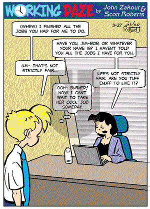 Working Daze - Monday March 27, 2023 Comic Strip