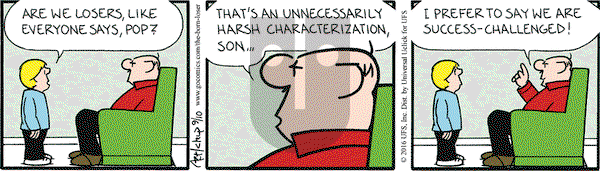 The Born Loser on Saturday September 10, 2016 Comic Strip