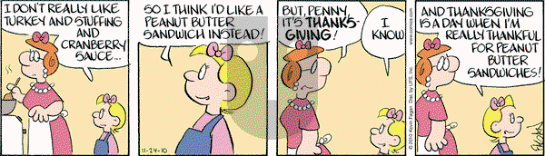 Drabble - Wednesday November 24, 2010 Comic Strip