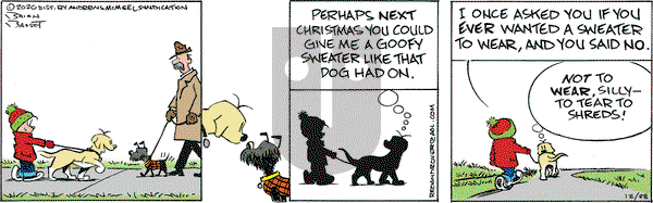Red and Rover on Monday December 28, 2020 Comic Strip