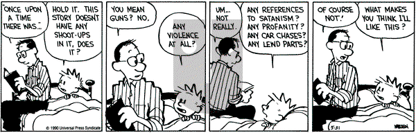 Calvin and Hobbes on Thursday May 31, 1990 Comic Strip