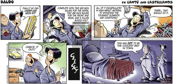 Baldo on Sunday August 12, 2007 Comic Strip