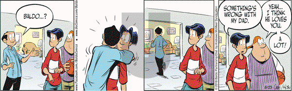 Baldo on Thursday August 23, 2018 Comic Strip