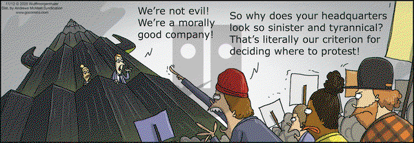 WuMo on Wednesday November 12, 2025 Comic Strip