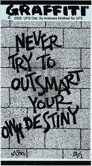 Graffiti on Monday December 1, 2025 Comic Strip