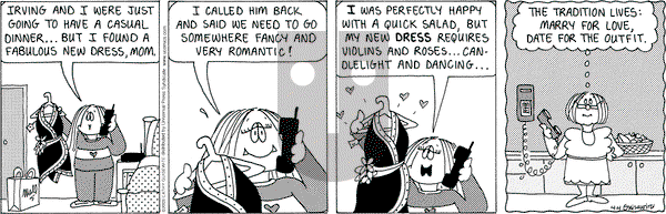Cathy Classics on Friday April 4, 2025 Comic Strip