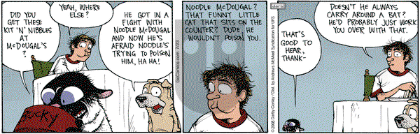 Get Fuzzy - Thursday July 23, 2020 Comic Strip