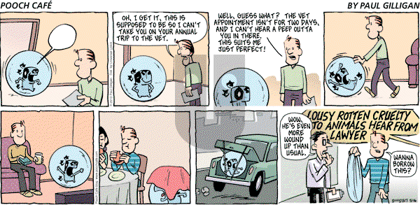 Pooch Cafe on Sunday May 16, 2010 Comic Strip