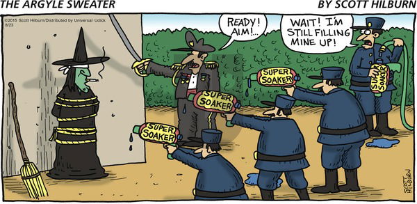 The Argyle Sweater on Sunday August 23, 2015 Comic Strip