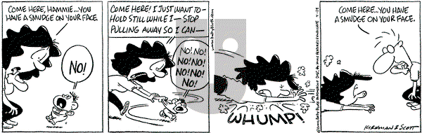Baby Blues on Saturday April 29, 2000 Comic Strip