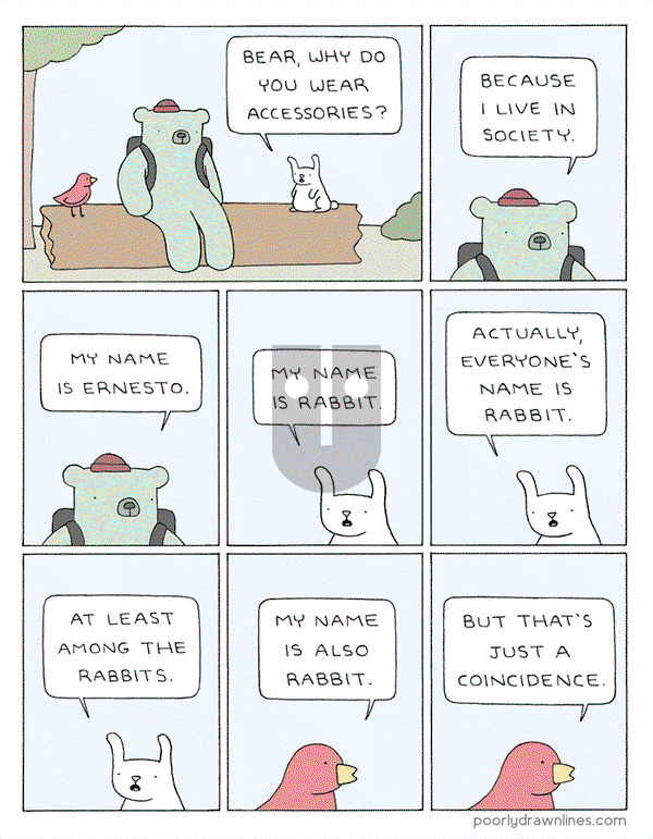 Poorly Drawn Lines on Wednesday January 8, 2020 Comic Strip