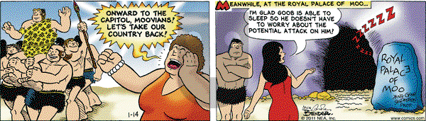 Alley Oop on Friday January 14, 2011 Comic Strip