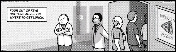 F Minus on Monday December 28, 2009 Comic Strip